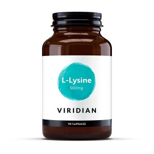 Product detail of Viridian L-Lysine 500 mg 90 kapslí