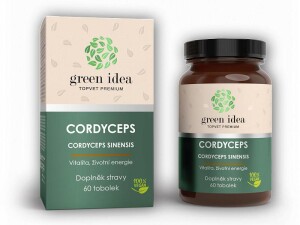 Product detail of Green Idea Cordyceps 350mg 60 tobolek