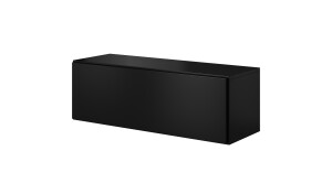 Product detail of Artcam TV stolek ROCO RO-1 roco: korpus černý mat / okraj černý mat / dvířka černý mat