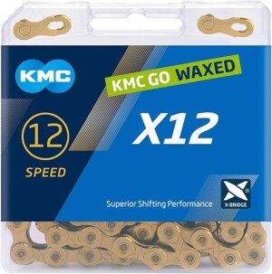Product detail of Kmc X12 Zlatý Waxed BOX řetěz