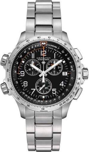 Product detail of Hamilton Khaki Aviation X-Wind GMT Chrono Quartz H77912135