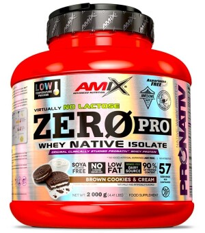 Product detail of Amix Nutrition ZeroPro Protein 2000 g čokoláda