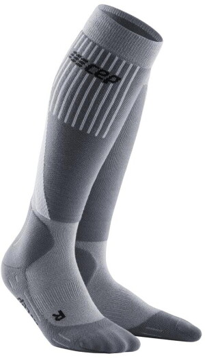 Product detail of CEP dámské zimní běžecké kompresní podkolenky šedé