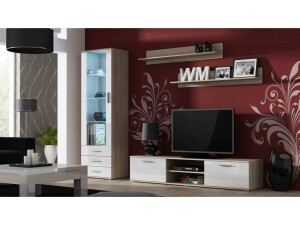 Product detail of Artcam Obývací stěna SOHO 1 Barva: dub sonoma/bílý lesk