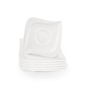 Product detail of Orion Sada porcelánových podšálků Mona Musica, 13,7 x 13,7 cm, 6 ks