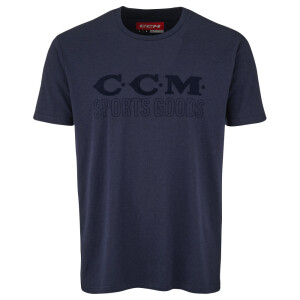 Product detail of Pánské tričko CCM Holiday SS Tee B Navy S