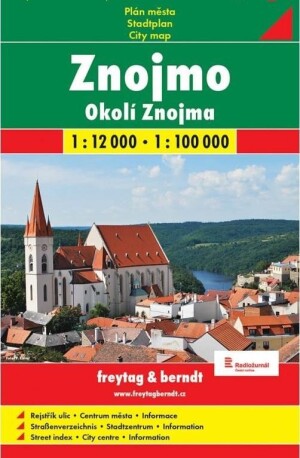 Product detail of Znojmo mapa 1:12 000