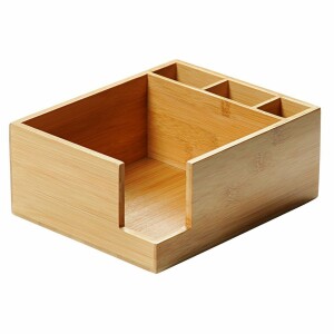Product detail of Kesper 70852 Kuchyňský organizér bambus, 5 přihrádek, 18 x 9 x 18 cm