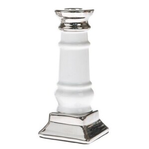 Product detail of Porcelánový svícen Column bílá, 4 x 16 x 3 cm, mix druhů