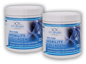 Product detail of FitSport Nutrition 2x 100% Pure Mobility Collagen 300g Bioaktivní kolagenní peptidy FORTIGEL