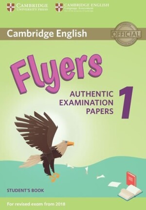 Product detail of Cambridge English Flyers 1 for Revised Exam from 2018 Student´s Book - Anthony Cosgrove