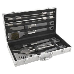 Product detail of Cattara - Grilovací nářadí GREY LINE sada 11ks ALU kufřík 13106