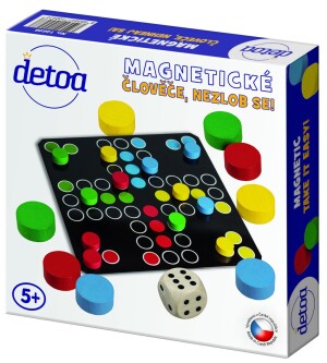 Product detail of Detoa Člověče, nezlob se magnetické dřevo - společenská hra - Dickie