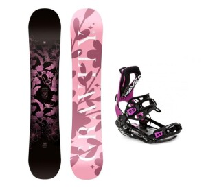 Product detail of Gravity Empire 24/25 dámský snowboard + Raven Fastec FT360 black/fuchsia vázání