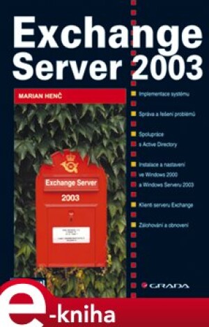 Product detail of Exchange Server 2003 - Marian Henč