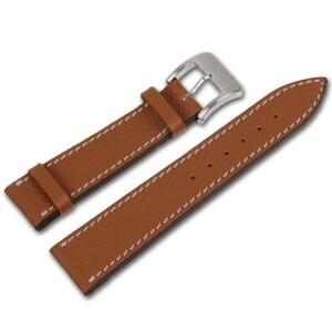 Product detail of Řemínek Alexander Shorokhoff s prošitím - hnědý - 20 mm