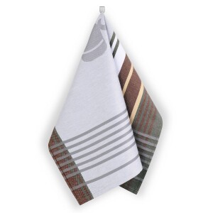 Product detail of Bellatex Kuchyňská utěrka Konvička šedá, 50 x 70 cm
