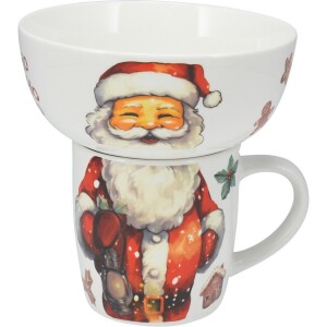 Product detail of Snídaňová sada Santa, 2 ks, porcelán
