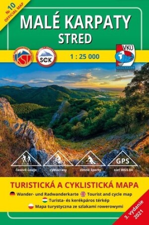 Product detail of TM 10 - Malé Karpaty - Stred 1:25 000