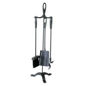 Product detail of nářadí krb. v.63cm, ČER Fe, sada 3díl. se stojánkem