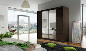 Product detail of ArtAdrk Šatní skříň DALLAS | 180 cm Skříň: Dal02 / čokoládová