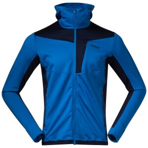 Product detail of Pánská mikina Bergans  Skaland Hood Blue M