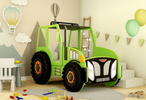 Product detail of Artplast Dětská postel TRAKTOR | zelený 90 x 190 cm