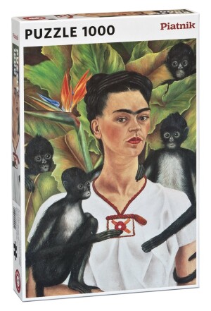 Product detail of Piatnik Puzzle Frida Kahlo, Autoportrét 1000 dílků