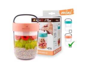 Product detail of Mixit 2go mini - svačinový box lososový 400ml