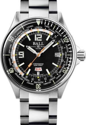 Product detail of Ball Engineer Master II Diver Worldtime Limited Edition COSC DG2232A-SC-BK
