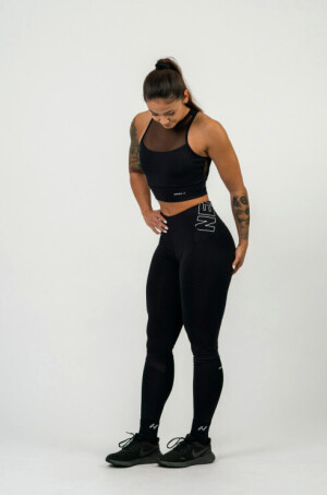 Product detail of Dámské legíny Nebbia  FIT Activewear High-Waist Leggings black M