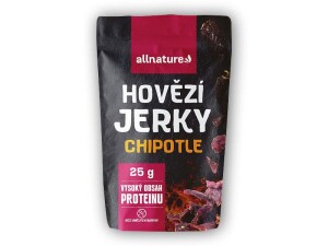 Product detail of Allnature BEEF Chipotle Jerky 25g