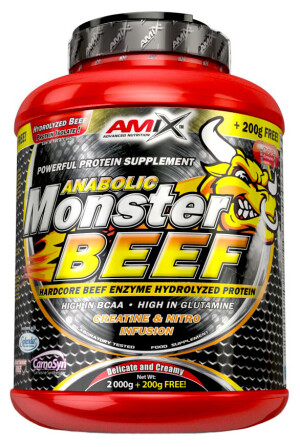 Product detail of Amix Nutrition Anabolic Monster Beef 90% Protein 2200 g lesní ovoce