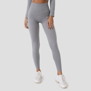 Product detail of GymBeam Dámské legíny Ribbed FLO Grey