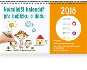 Product detail of Nejmilejší kalendář pro babičku a dědu 2018 - Monika Kopřivová