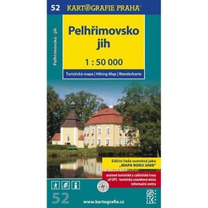 Product detail of 1: 50T (52)- Pelhřimovsko jih (turistická mapa)