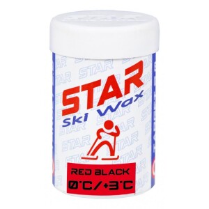 Product detail of Star Ski Wax Stick red black 45g