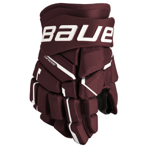 Product detail of Hokejové rukavice Bauer Supreme M5PRO Maroon Junior 10 palců