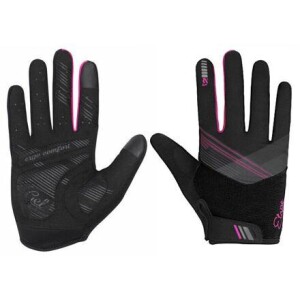 Product detail of Etape Paola+ cyklistické rukavice černá-růžová