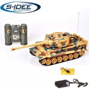 Product detail of s-Idee RC bojující tank Tiger 1 1:28