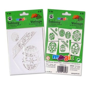 Product detail of MAGIC papírové šablony na malování VELIKONOCE