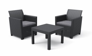 Product detail of KETER Zahradní set CLARA balcony small table | grafit
