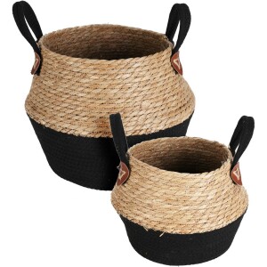Product detail of Sada košů na květiny Ibiza, 2 ks, bavlněný provaz