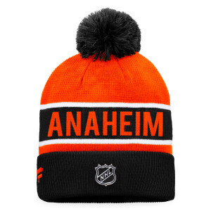 Product detail of Zimní čepice Fanatics  Authentic Pro Game & Train Cuffed Pom Knit Anaheim Ducks