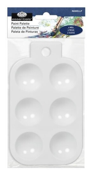 Product detail of Royal &amp; Langnickel Malířská paleta obdélníková na 6 barev