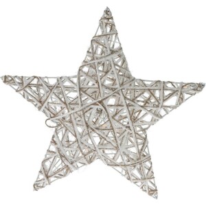 Product detail of Vánoční LED hvězda Greyse šedá, 40 cm