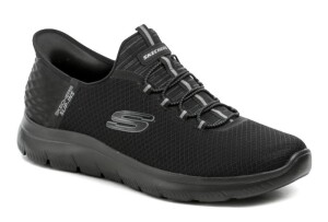 Product detail of Skechers 232457-BBK černé pánské Slip-in polobotky