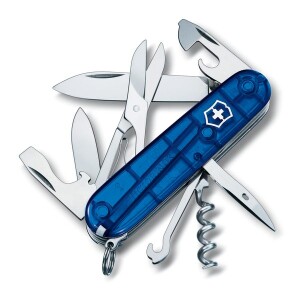 Product detail of Nůž Victorinox CLIMBER transparentní modrá 1.3703.T2B1
