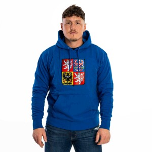 Product detail of Pánská mikina Kappa  Logo Nathan Statní Znak Potisk Royal XL