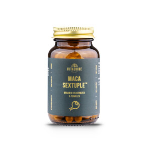 Product detail of Vitalvibe Maca Sextuple™ BIO Gelatinized 3-Complex 60 kapslí